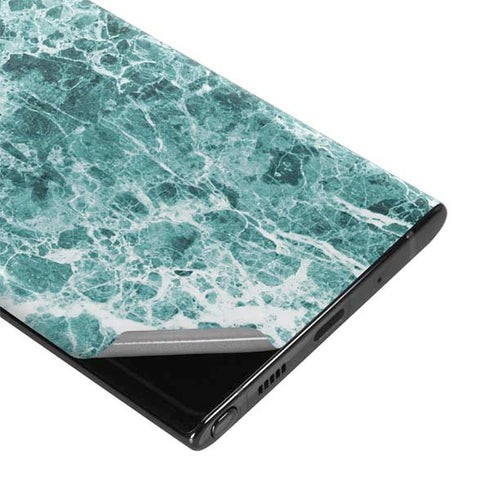 Crushed Turquoise Galaxy Note 10 Skin
